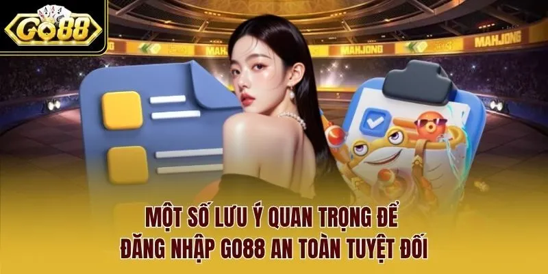 Một số lưu ý quan trọng để đăng nhập Go88 an toàn tuyệt đối Một số lưu ý quan trọng để đăng nhập Go88 an toàn tuyệt đối